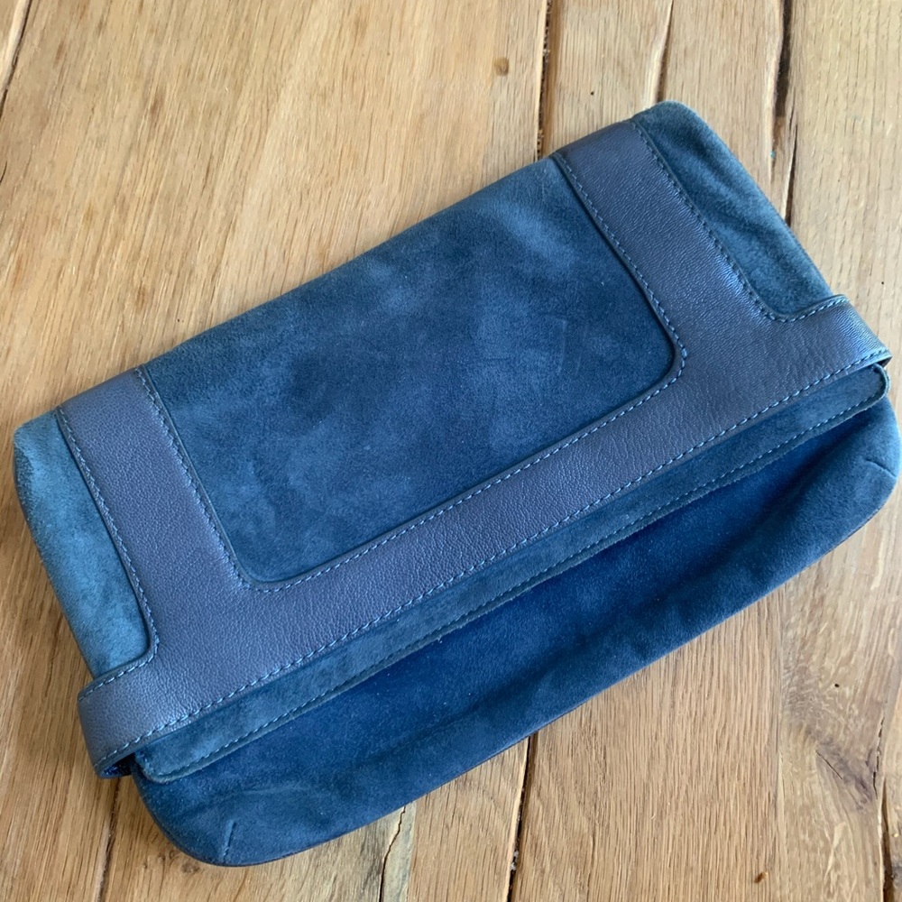 Marc Jacobs suede clutch
